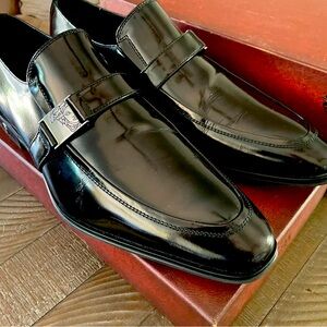 Versace Patent Leather Dress Shoes